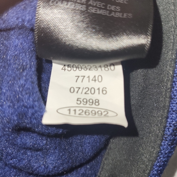 High Siera Mens Blue Zip-Up Sweater - Picture 14 of 16